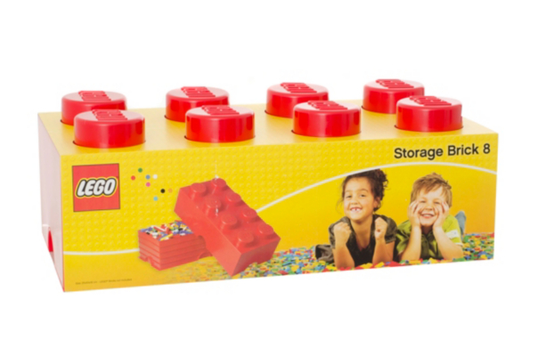 LEGO 12 Litre Storage Brick 8 Red L4004R.00