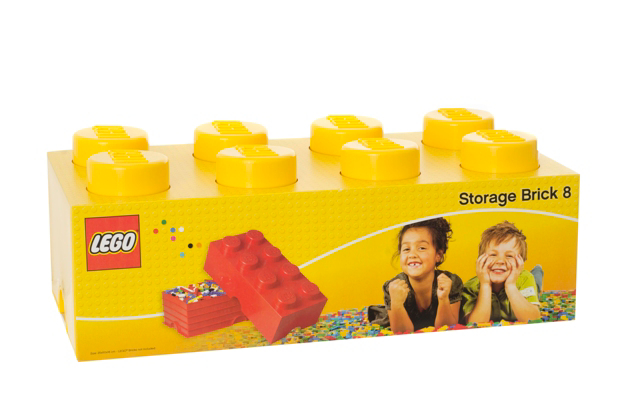 LEGO 12 Litre Storage Brick 8 Yellow L4004Y.00