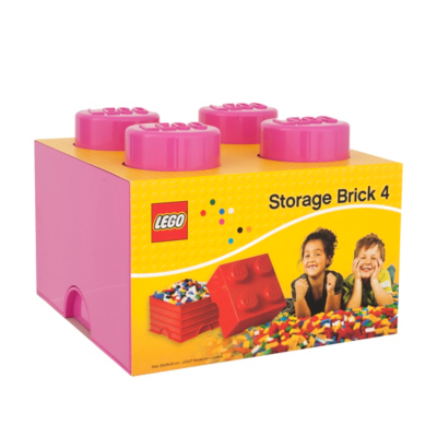 6 Litre Large Storage Brick - Pink L4003P.00