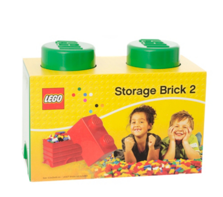 LEGO 2.7 Litre Medium Storage Brick - Green