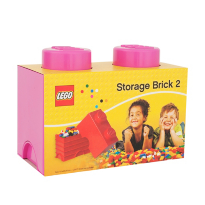 2.7 Litre Medium Storage Brick - Pink