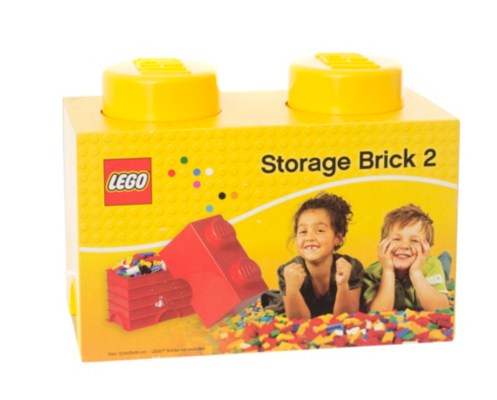 LEGO 2.7 Litre Medium Storage Brick - Yellow