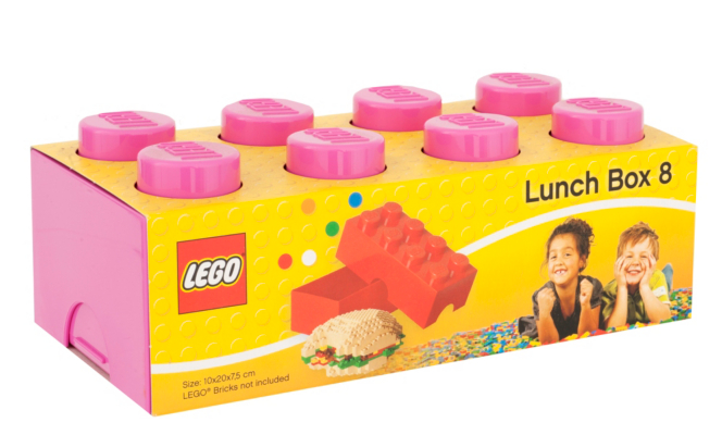 LEGO Lunch Storage Box - Pink L4023P.00
