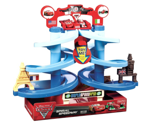 Fisher Price Cars 2 Spiral Speedway V7600