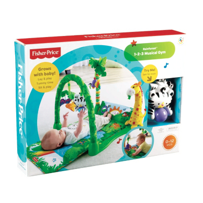 Rainforest 1-2-3 Musical Gym L1664