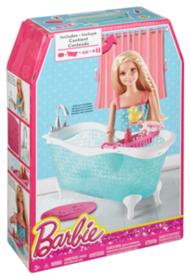 Barbie Large Story Starter Accessory Bath Tub | Dolls | ASDA direct