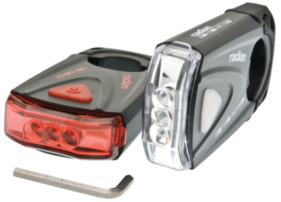 Bell Radian Bike Tail Light, Black 1006416