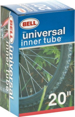 Bell 20inch Universal Inner Tube, Black 1001997