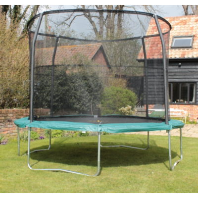 Arrow 12ft Trampoline Combo, Black and