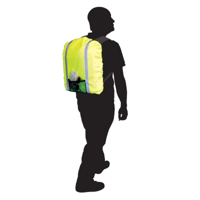 Reflective Rucksack Cover, Yellow and