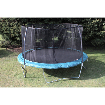 JumpKing 12ft Trampoline standard Combo, Black