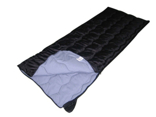 ASDA Envelope Sleeping Bag, Black EUS1