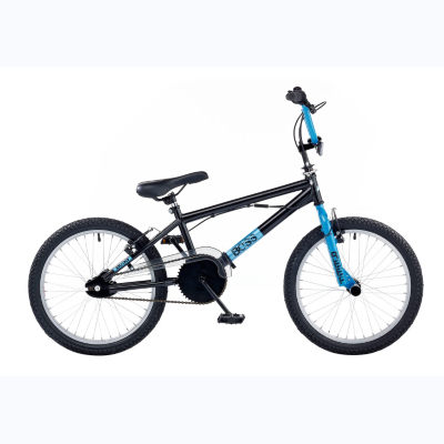 Boss Reef Boys 20ins Wheels BMX, Black / Blue