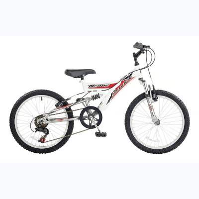 Ozone Boys Bike, White/ Red 0519W20