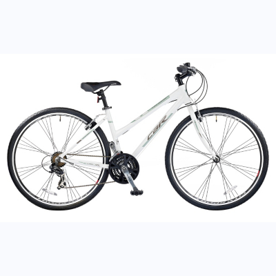 City Sport Womens 700c Urban Bike, White /