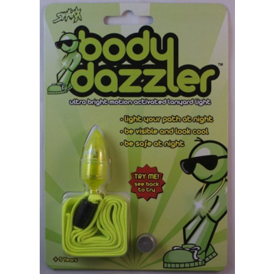 Body Dazzler Motion Activated Lanyard -