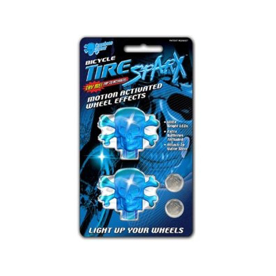 Tyresparx Skull Flashing Valve Caps -