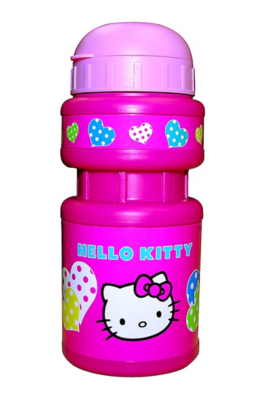 Hello Kitty Cycle Water Bottle - 26095, Pink 26095