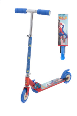 Spider-Man Move N Groove Folding Scooter