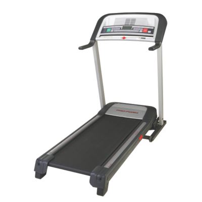 400ZLT Treadmill, Black and Silver