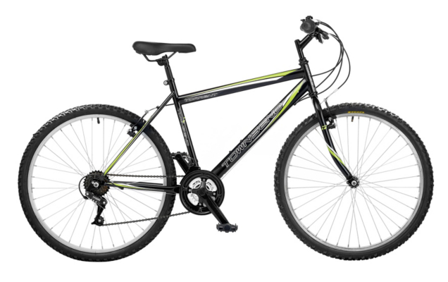 Townsend Torrent Mens Mountain Bike, Black 220200