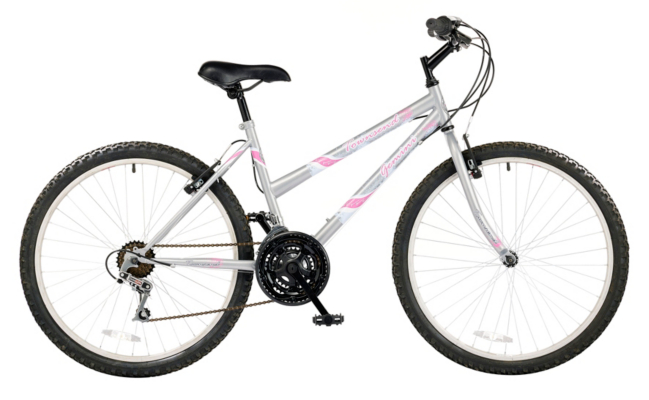 Townsend Gemini Womens Mountain Bike, Silver