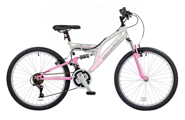 Townsend Delta Girls Bike, Silver 2640W24