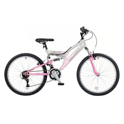 Delta Girls Bike, Silver 2640W24