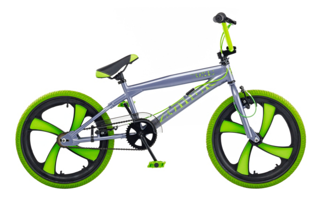 Zombie Toxic BMX Bike, Grey 1616W20