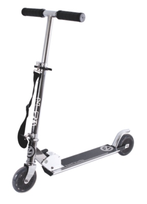 Zinc Street Scooter, Black and Silver ZC01288