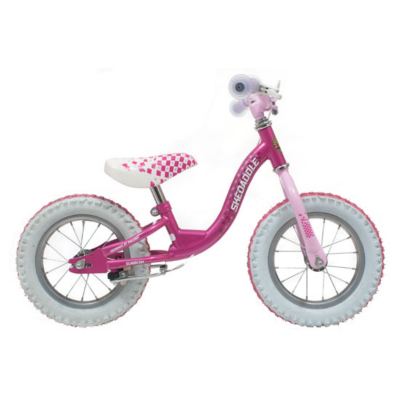 Skedaddle Pink Girls Bike - 12 inch