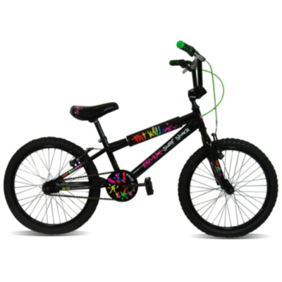 BMX Bike - 20 inch Wheels, Black