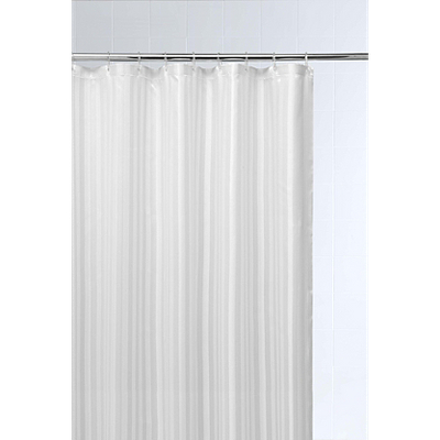 Room Darkening Curtain Rods White Quilted Shower Curtain