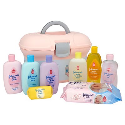 Baby Necessities on Johnson S Baby Skincaring Essentials Box   Toiletries   Asda Direct