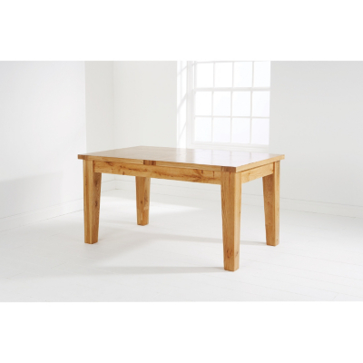 ASDA Java Fixed Top Dining Table - Oak, Oak