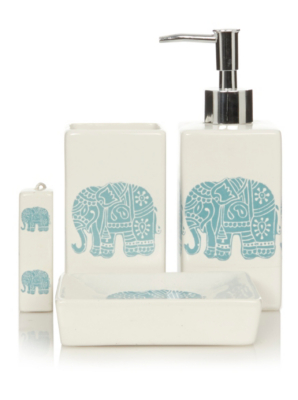 George Home Elephants Bathroom Accessories | Bathroom Accessories ...