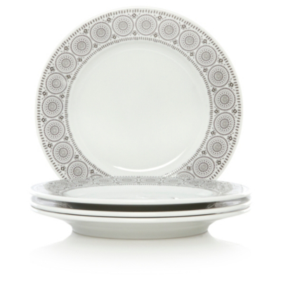 Home Kalahari Dinner Side Plates Set of 4 Dining at