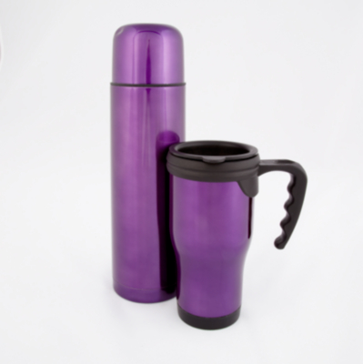 Flask and Travel Mug Set Cups & Mugs at ASDA
