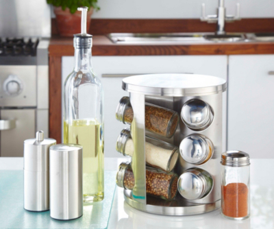 Salt Pepper Herbs and Spices