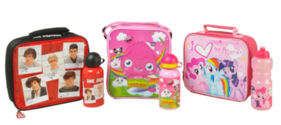 Girls Lunchbags and Bottles