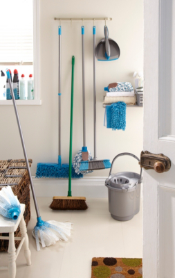 Mops Brooms and Buckets