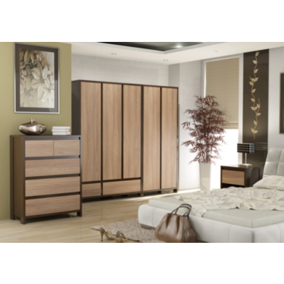 ASDA Tokyo 3 Drawer Chest, Walnut P9XTTO53