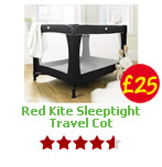 Red Kite Sleeptight Travel Cot