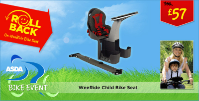 WeeRide Child Bike Seat