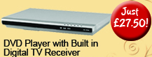 DVD Player with Built in Digital Receiver