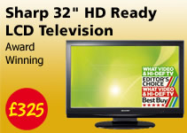 Sharp 32ins LC32D HD Ready LCD TV