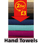 Hand Towels 2 for £3