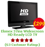 Elonex 37ins LNX378BB HD Ready LCD TV 