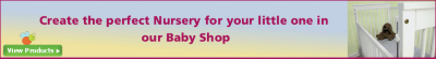 Create perfect nursery for your little one in our Baby Shop