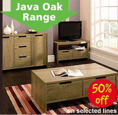 50% off java Oak Range